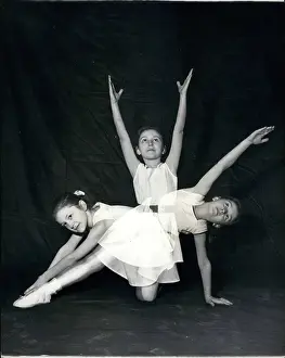 Laban: Bianca Lewis, young dancer, in composite photo