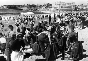 Biarritz: Biarritz beach, 1940