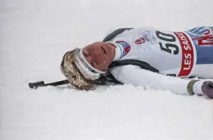 Exhausted: Biathlon competitions