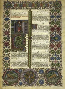 Modena: Bible of Borso d'Este (1455-1461), executed in