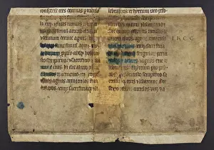 Verso: Bible (Fragment)