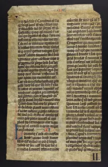 Rubrics: Bible (Fragments)