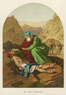 Samaritan: Bible, New Testament: Good Samaritan parable