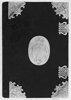 Garter: Bible presented to King George V