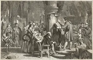 1539: BIBLE READING/ST PAULS