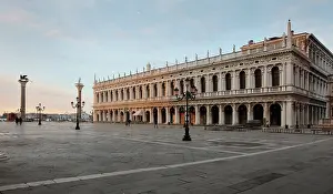 Piazzetta: Biblioteca Marciana and Columns of San Marco and