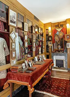 Mummy: Bibliotheque, Maison de Pierre Loti, Rochefort, France