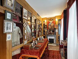 Mummy: Bibliotheque, Maison de Pierre Loti, Rochefort, France