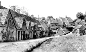 Bibury: Bibury, Arlington Row c1960