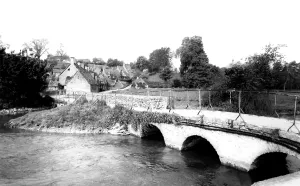 Bibury: Bibury, Arlington Row c1960