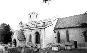 Bibury: Bibury, the Church c1960