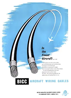 Insulated: BICC Aircraft Electrical Wiring Cables