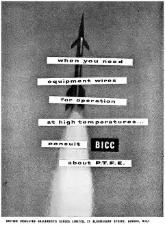 Bicc: BICC PTFE Missile Wiring Cables