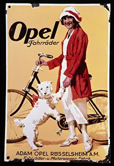 Russelsheim: Bicycle advert