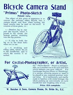 Primus: Bicycle Camera Stand for Cyclist Photographers