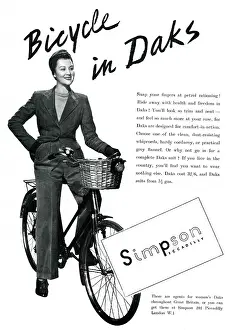 Sep19: Bicycle in Daks 1940