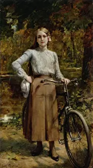 Vesinet: Bicycle in Le Vesinet
