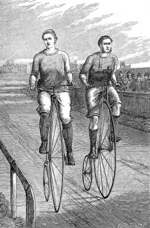 Velodrome: Bicycle Race at Lillie Bridge 1875