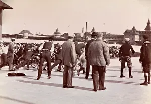 Bicyclists: Bicycle race, New York