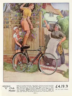 Lucinda Gosling Collection: Bicycles - Hercules E Club Model