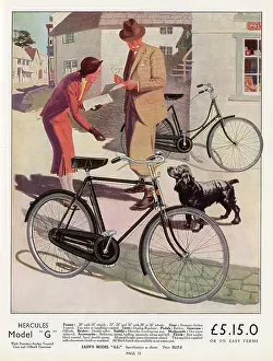 Lucinda Gosling Collection: Bicycles - Hercules Model G