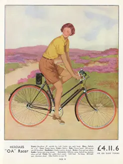 Lucinda Gosling Collection: Bicycles - Hercules OA Racer