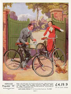 Lucinda Gosling Collection: Bicycles - Hercules Popular H