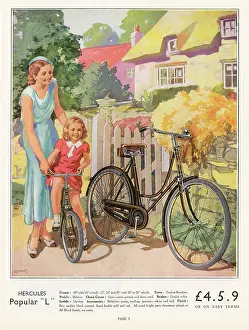 Lucinda Gosling Collection: Bicycles - Hercules Popular L