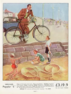 Lucinda Gosling Collection: Bicycles - Hercules Popular S