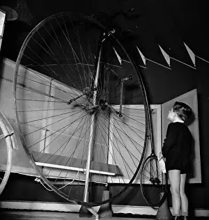 Triennial: Bicyclist on display at the