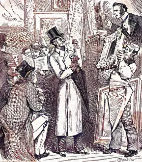 Auctions: Bidding at an art auction