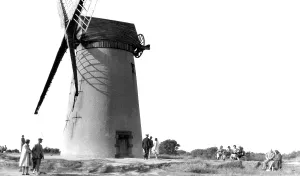 Bidston: Bidston, the Windmill c1955