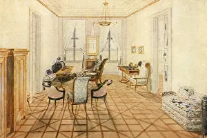 Parquet: Biedermeier Interior