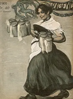 Foaming: BIERKELLER WAITRESS 1901