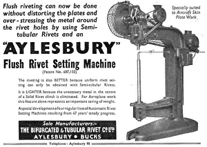 Bifurcated: Bifurcated & Tubular Rivet. Flush Rivet Setting Machine