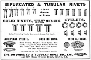 Rivets: Bifurcated & Tubular Rivets