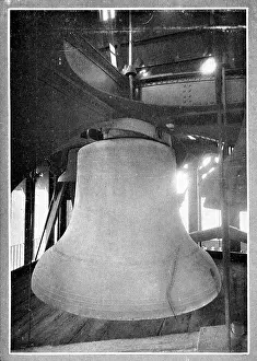Resides: Big Ben, the Bell of the Clock Tower, Westminster