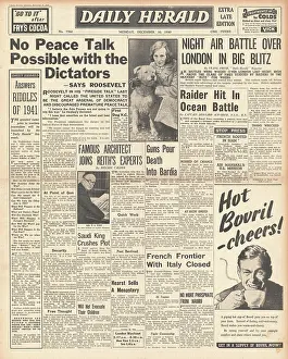 Rallying: Big bombing raid on London
