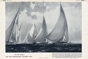 Astra: The Big Class - with their distinguishing coloured hulls