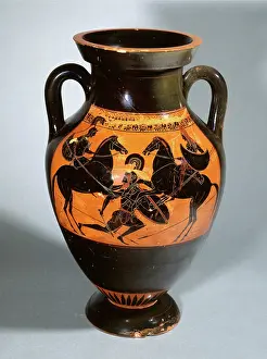 Amphora: Big clay amphora