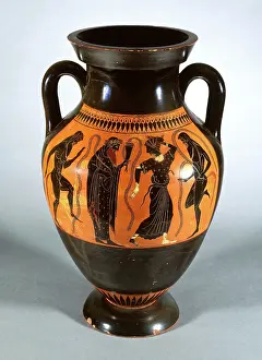 Amphora: Big clay amphora