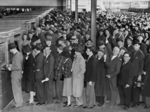 Purchase: Big crowds at the box office on the opening day of the World