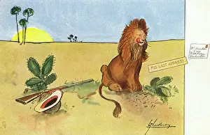 Licks: Big Game hunter sending his last postcard