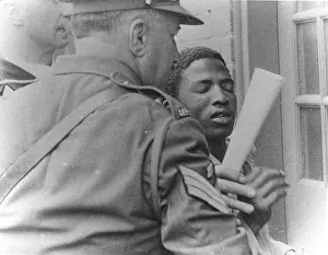 Newspapermen: Big Noisy Trial - Peter Magubane. Peter shut his