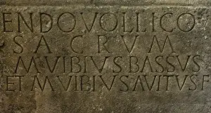 Lusitanian: Big pedestal dedicated to Endovellicus, by Marcus