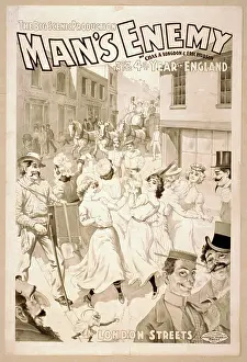 Chas: The big scenic production, Man's enemy by Chas. A. Longdon &