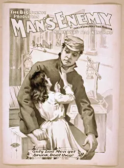 Chas: The big scenic production, Man's enemy by Chas. A. Longdon &