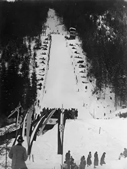 Zell: Big ski-jump in Zell am See