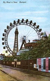 Bartlett: The Big Wheel and Tower, Blackpool, Lancashire