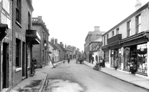Biggleswade: Biggleswade, Hitchin Street 1925